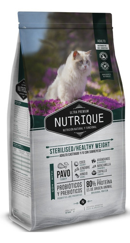 Nutrique Gato Esterilizado - Sterilised/healthy Weight 2kg