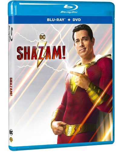 Blu-Ray + Dvd Shazam