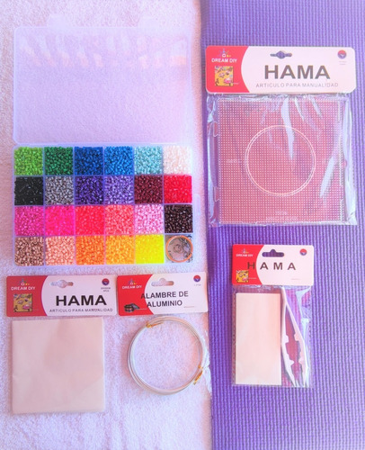 Pack Básico 7 2,6mm 23 Colores Hama/perler/artkal Beads