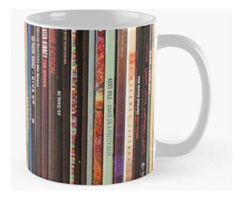 Taza Discos De Vinilo De Rock Indie Calidad Premium