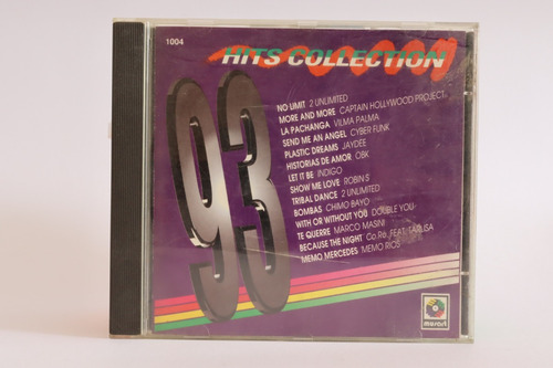 Cd Hits Collection 93 - Varios Artistas