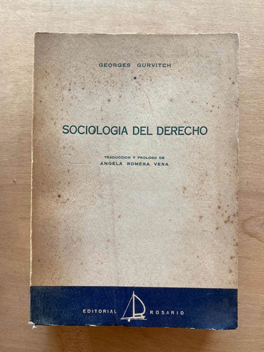 Sociologia Del Derecho - Gurvitch, Georges