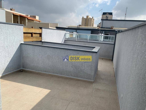Imagem 13 de 15 de Cobertura Com 2 Dormitórios À Venda, 107 M² Por R$ 390.000,00 - Vila Pires - Santo André/sp - Co0086