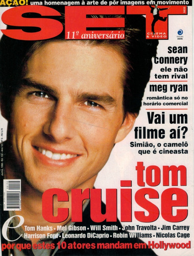 Tom Cruise: Capa & Matéria Da Set De Setembro De 1998