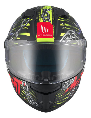 Capacete Moto Mt Helmets Stinger 2 Akin A3 Matt Fosco