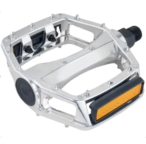 Pedales Para Bicicleta Aluminio Integral Reflectores