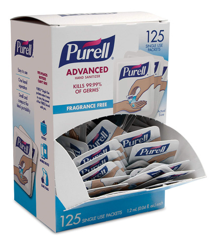 Desinfectantes Individuales Para Manos Avanzados Purell 9620