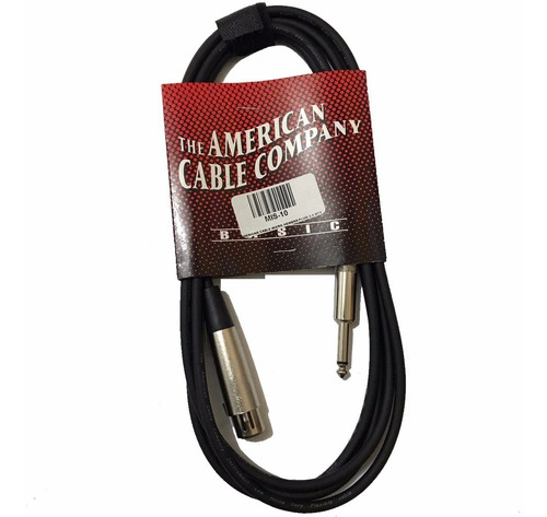 American Cable Mis-10 American Cable Micro Hembra/plug 3 Mts