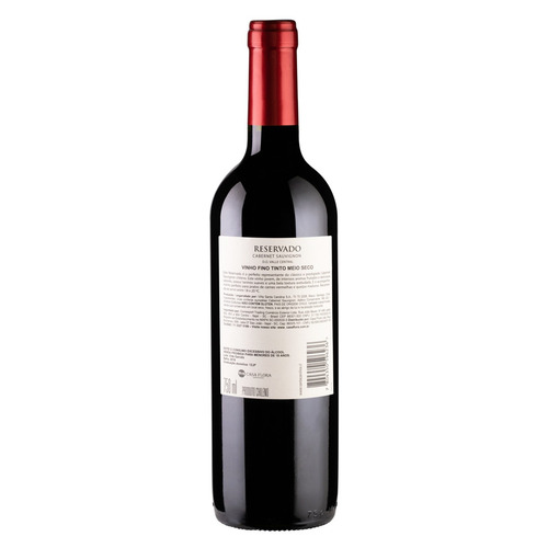 Imagem 2 de 2 de Vinho tinto meio seco Cabernet Sauvignon Santa Carolina Reservado 2018 adega Viña Santa Carolina 750 ml