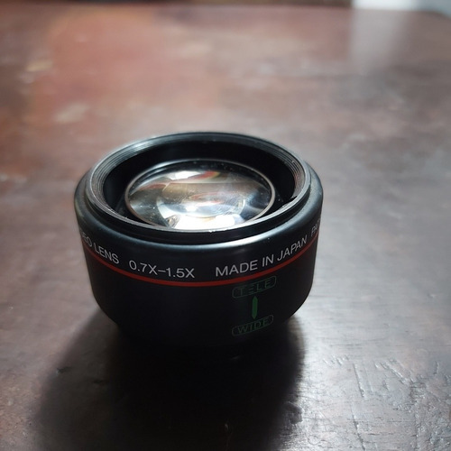 Imagem 1 de 10 de Lente 37 Mm Ou 30,5 Mm Dupla Tele E Wide Usada
