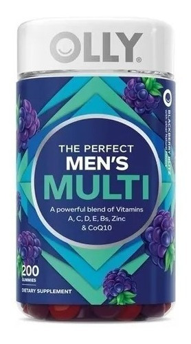Imagen 3 de 6 de Olly Men's Multivitamin A, C, D, E, B, Lycopene, Zinc Coq10