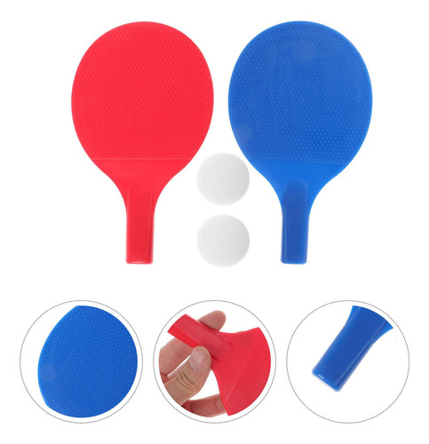 Vanzack Juego De Palas Y Pelotas De Tenis De Mesa De Color