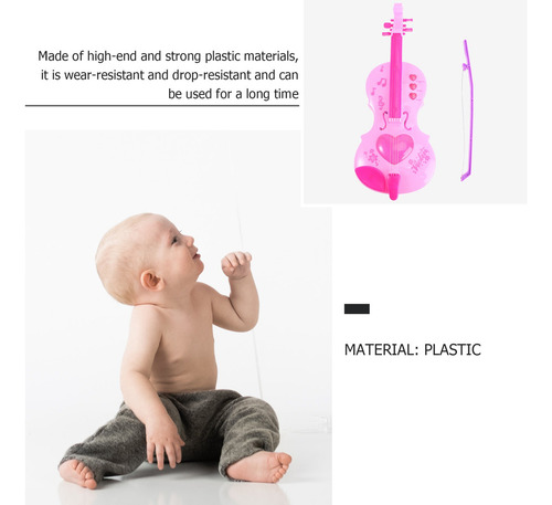 Violín For Niños Juego De Simulación Violín Musical For Ni
