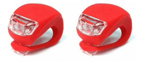 Mini Lanterna Led Traseira De Silicone Para Bike - Starfer