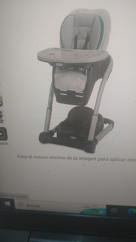 Silla De Comer Para 2 Bb  Blosom Graco 4 En 1 Sin Envio Leer