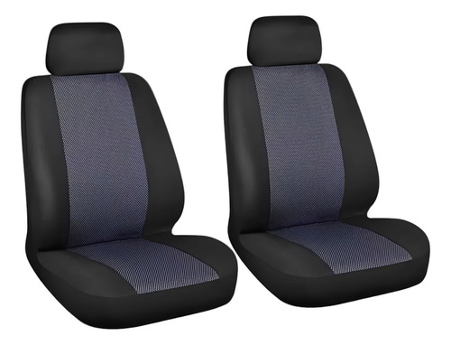 X2 Funda Cubre Asiento Delantero 2 Asientos 6pcs Rombo Kmt