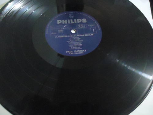 Paul Mauriat La Primera Decada De Los Beatles Lp (Usado)