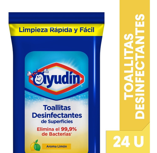 Ayudin Toallitas Desinfectantes Flow Pack Limon