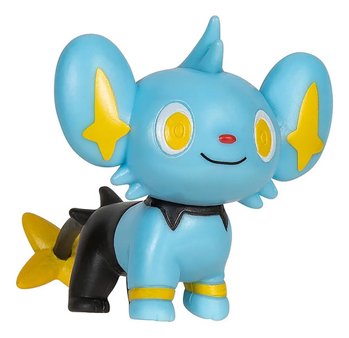 Battle Set 3 Figuras Pokémon Shinx Haunter Cyndaquil