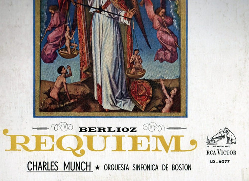 Berlioz     Requiem      Charles Munch         ( 2 Lp )  