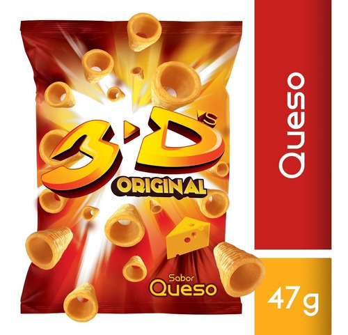 3ds Mega Queso 47 Gr | Snacks Pepsico Picadas Cumpleaños