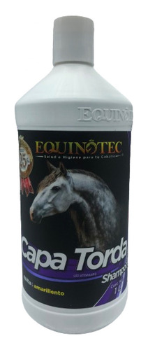 Shampoo Para Caballo Capa Torda ( 1 Litro ) Equinotec