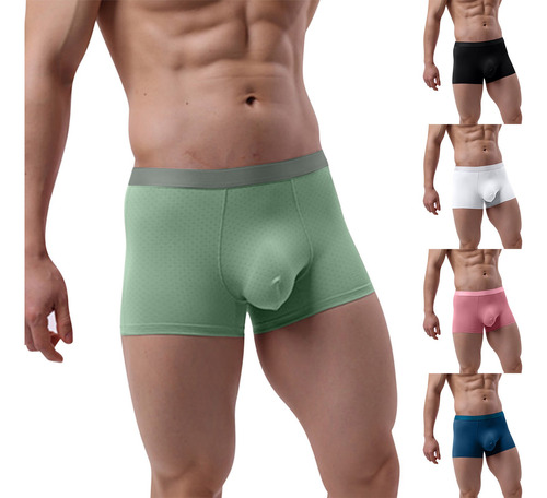 Calzoncillos Tipo Bóxer V De Moda Masculina Y Breathab 3203