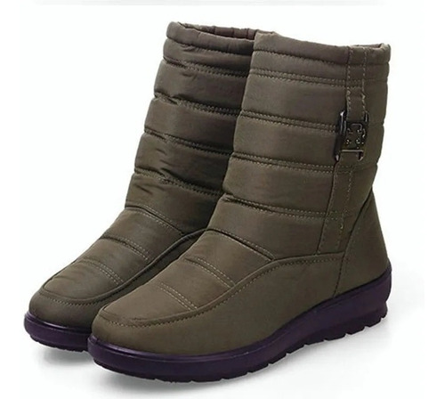 Botas Invierno Nieve Mujer Impermeables Resist