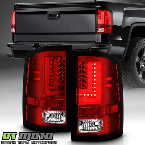 Par Micas Traseras Led Gmc Sierra 1500 Denali 2014 5.3l