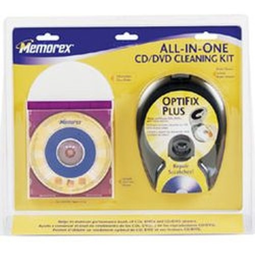 Memorex All-in-one Cd/dvd Cleaning Kit