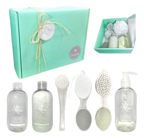 Caja Regalo Gift  Box Aroma Spa Jazmín Kit Zen Set N39 Relax