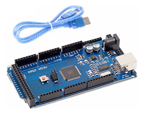 Componentes Electronicos Para Arduino Mega2560 Con Cable Usb