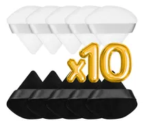 Comprar Set 10 Esponja Maquillaje Puff Polvo Triángulo Maquillaje