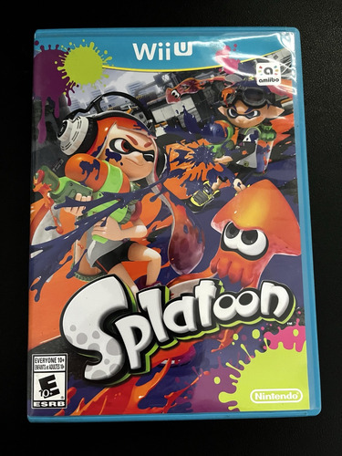 Splatoon Nintendo + Amiibo Para Wii U Usado (Usado)