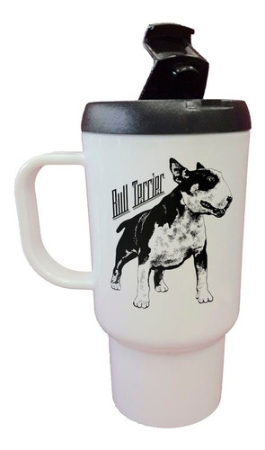 Jarro Termico Bull Terrier Dog Art