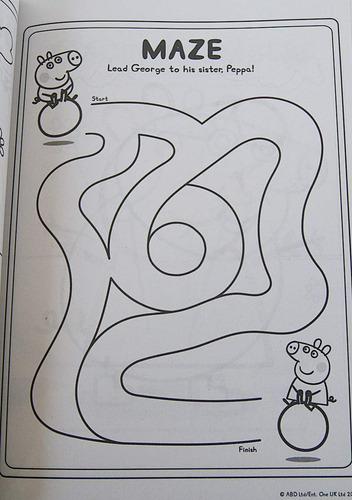 Libro Para Colorear Y Actividades Peppa Pig Pretty Little Pe