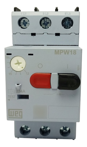 Disjuntor Motor Weg Mpw18 12-18a