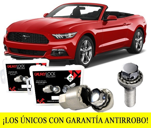 Birlos Seguridad Galaxylock Mustang V8 Ta 2017 Envió Gratis