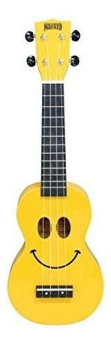 Ukelele Soprano Mahalo Sengon Con Funda U-smiles Color Amarillo