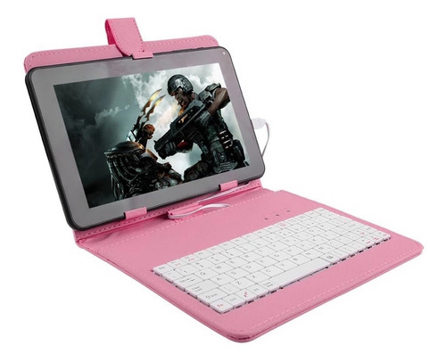 Funda Con Teclado Para Tablet 7 Pulgadas, Samsung,huawei Etc