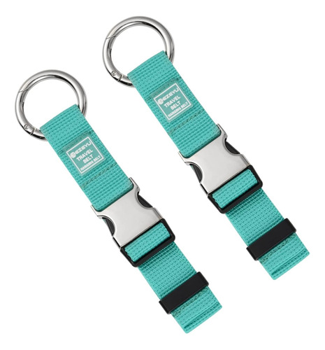 2pcs Heavy Duty Agregar Una Bolsa Correa Para Equipaje Pinza