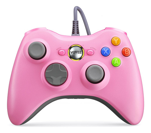 Joystick Xbox 360/ Slim/ Pc Voyee Rosa