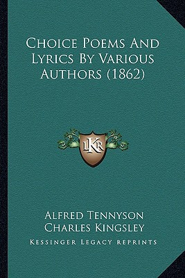 Libro Choice Poems And Lyrics By Various Authors (1862) -...