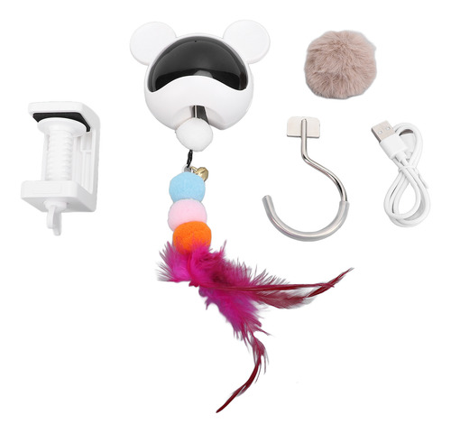 Peluche Eléctrico Con Cuerda Retráctil Cat Interactive Toy P