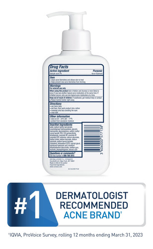 Limpiador Facial Cerave Antiacné 237 Ml Crema