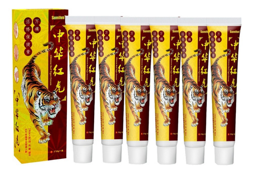 Crema AnaLGésica Red Tiger Para Aliviar La Artritis 20g ,6un