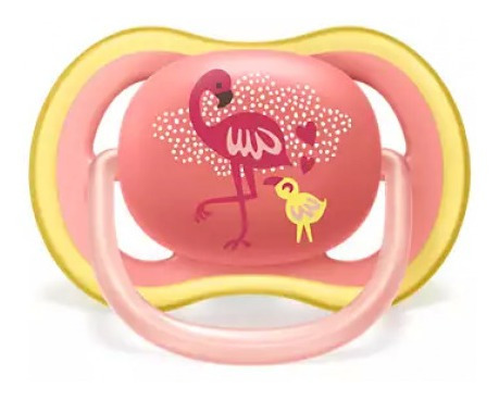 Imagem 2 de 6 de Chupeta Ultra Air Flamingo 6-18 Meses