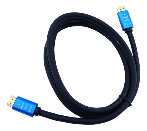 Cable Hdmi Hdtv 1.5 Mts New 4kx2k Ultra Hd 2.0 V Punta Metal