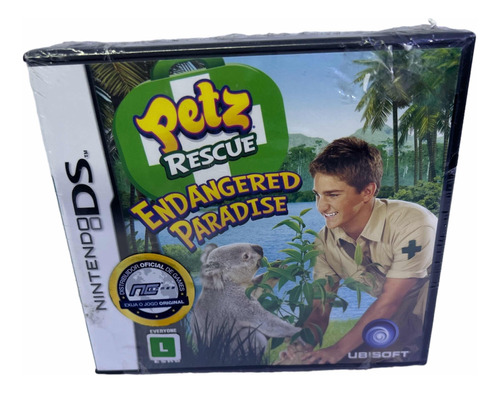 Jogo Petz Rescue Endangered Paradise Do Nintendo Ds Novo