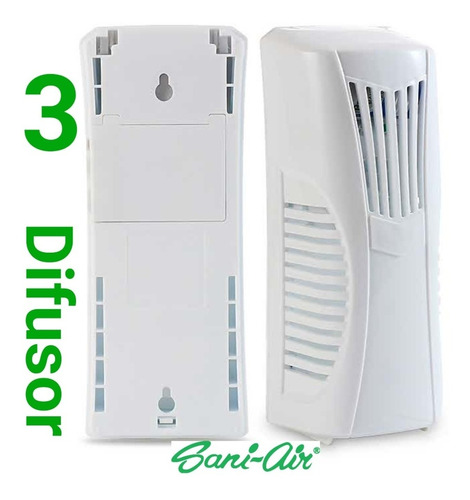 Pack 3 Difusor Pila On/off Sani Air Envio Gratis